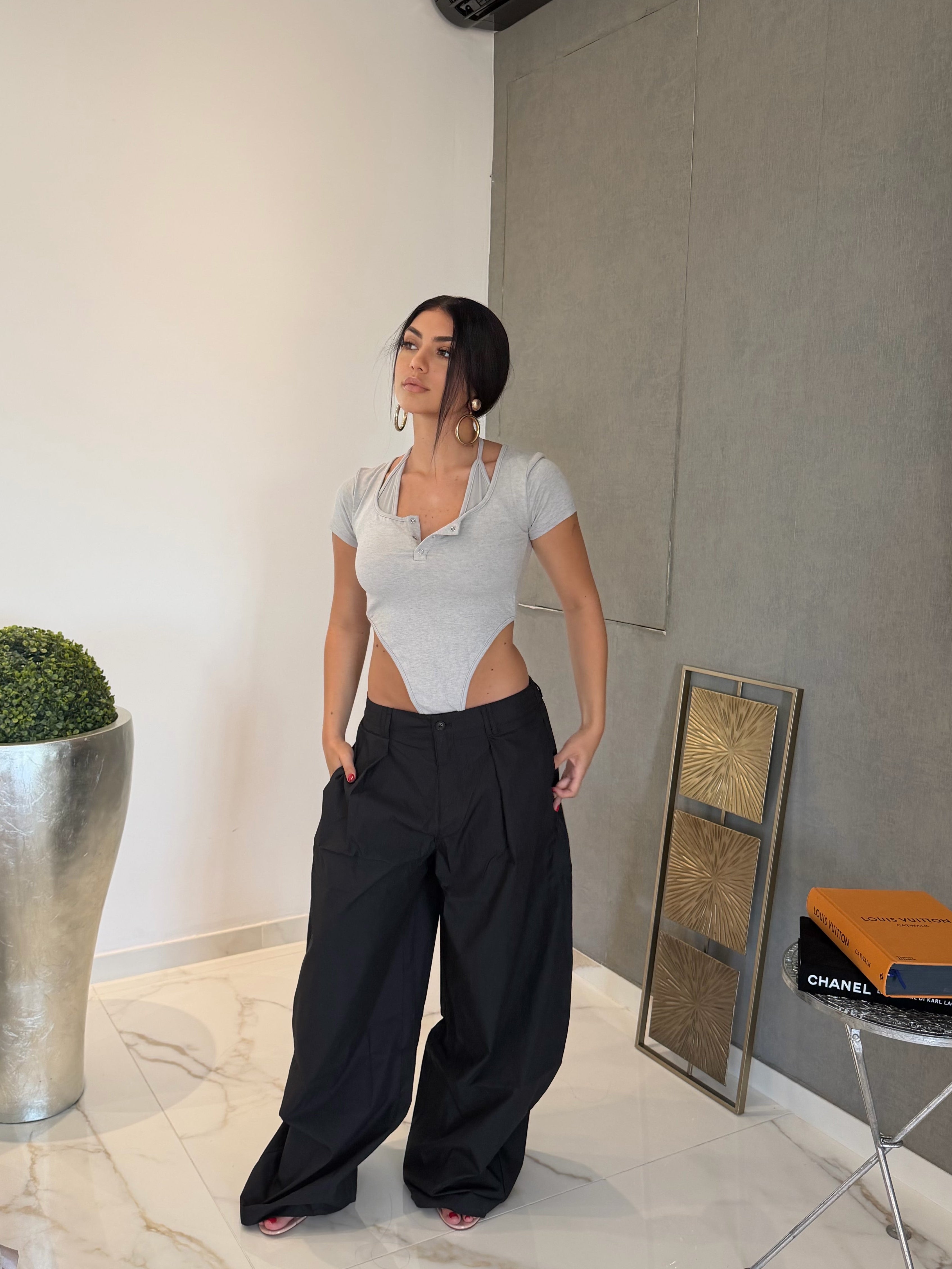 Pantalone nylon lucy