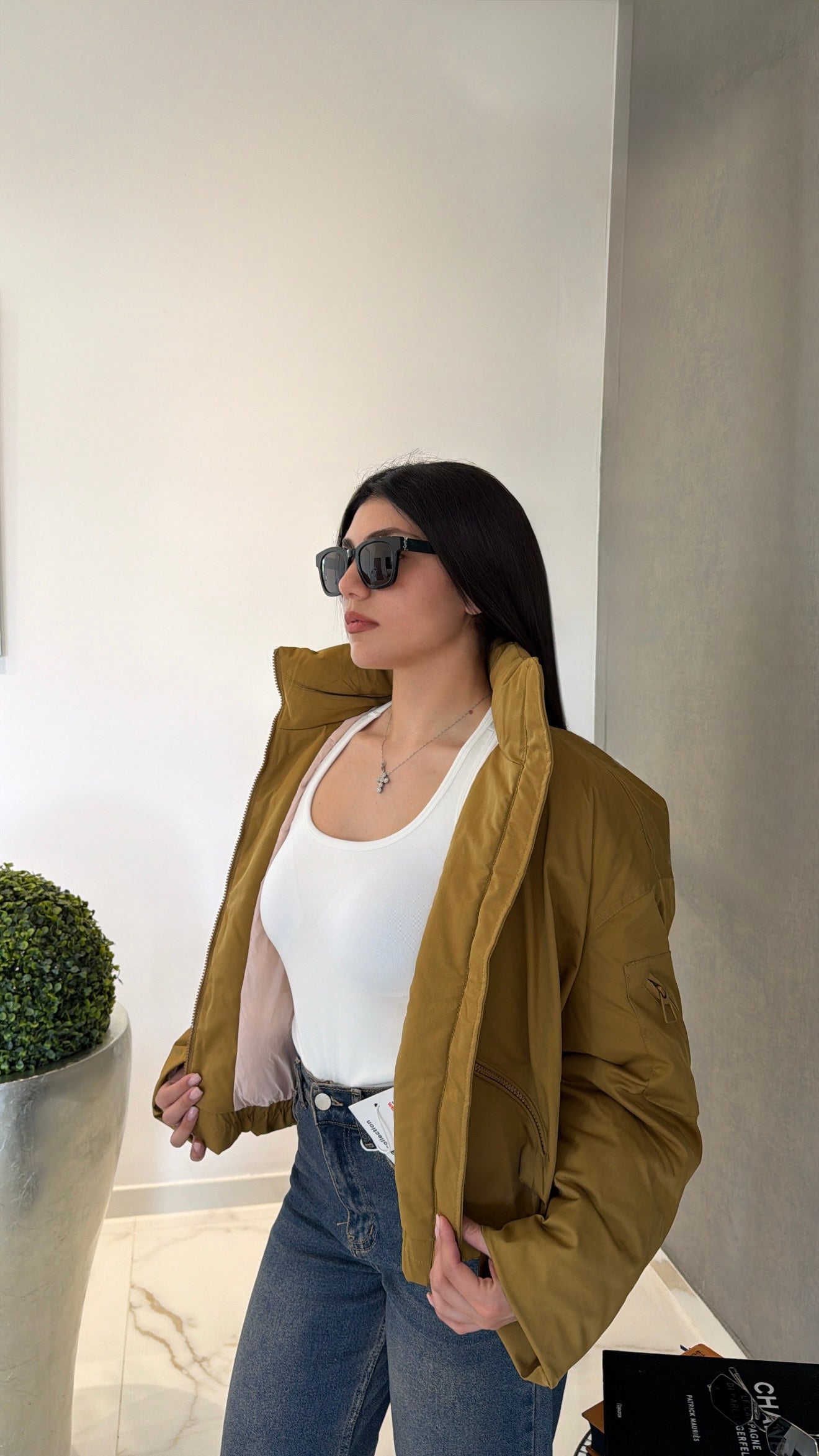 Bomber over crop ocra