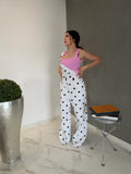 Salopette pois