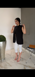 Giacca kimono nera