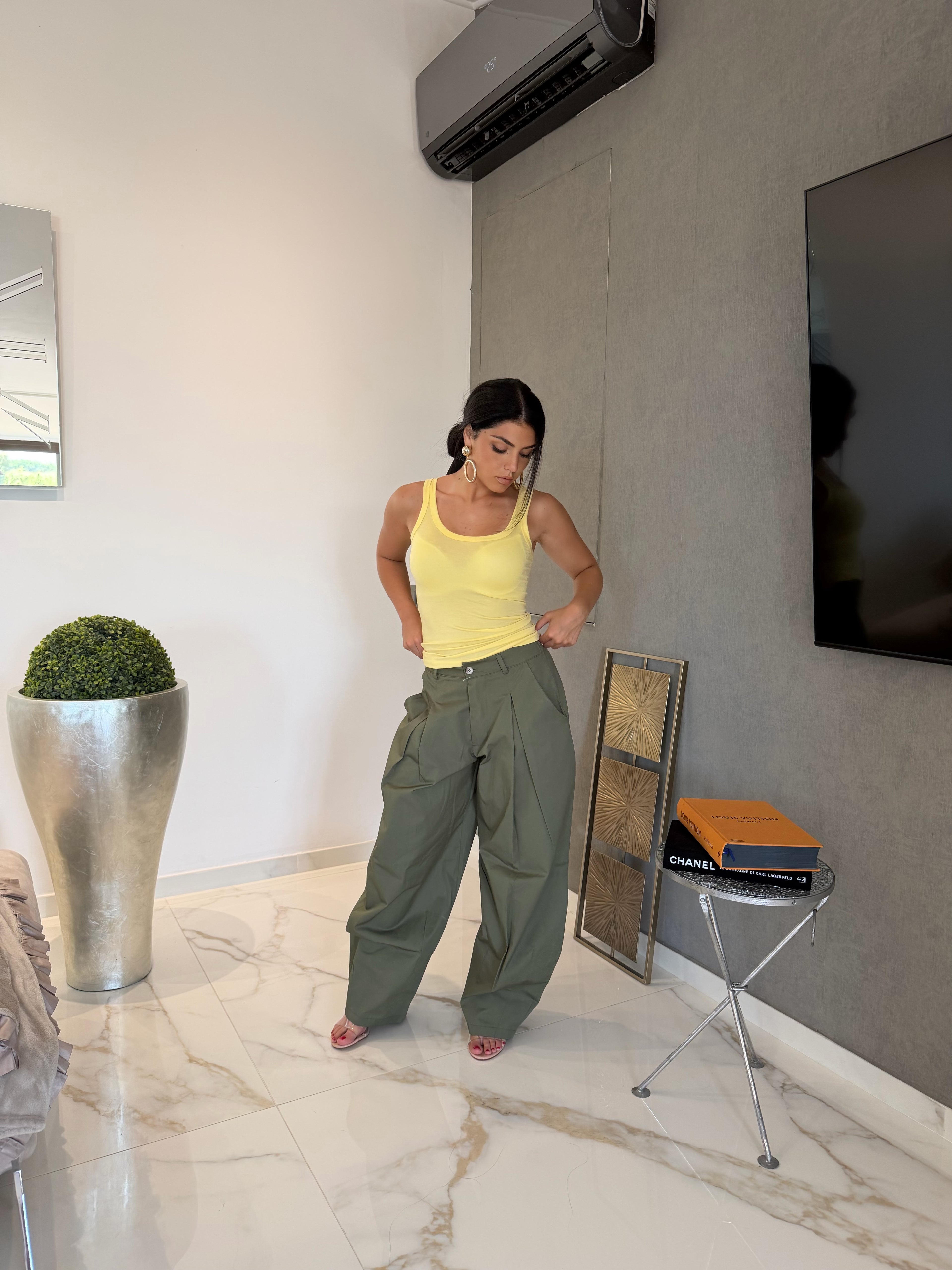 Pantalone Just verde