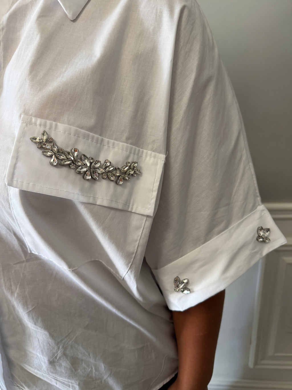 Camicia Swarovski