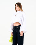Camicia rose crop