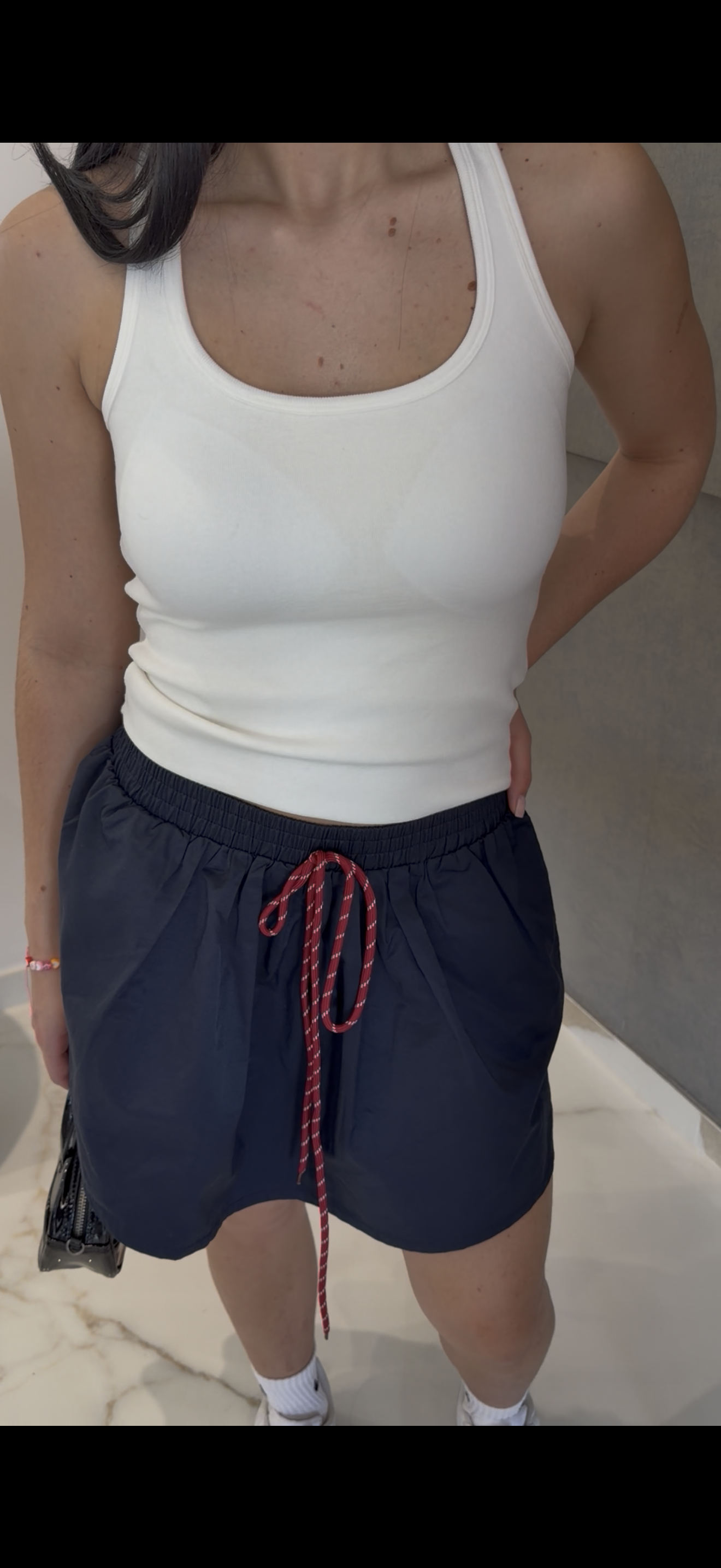 Pantagonna nylon blu navy