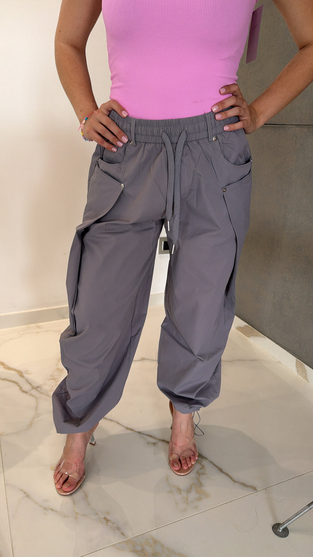 Pantalone leggero grey