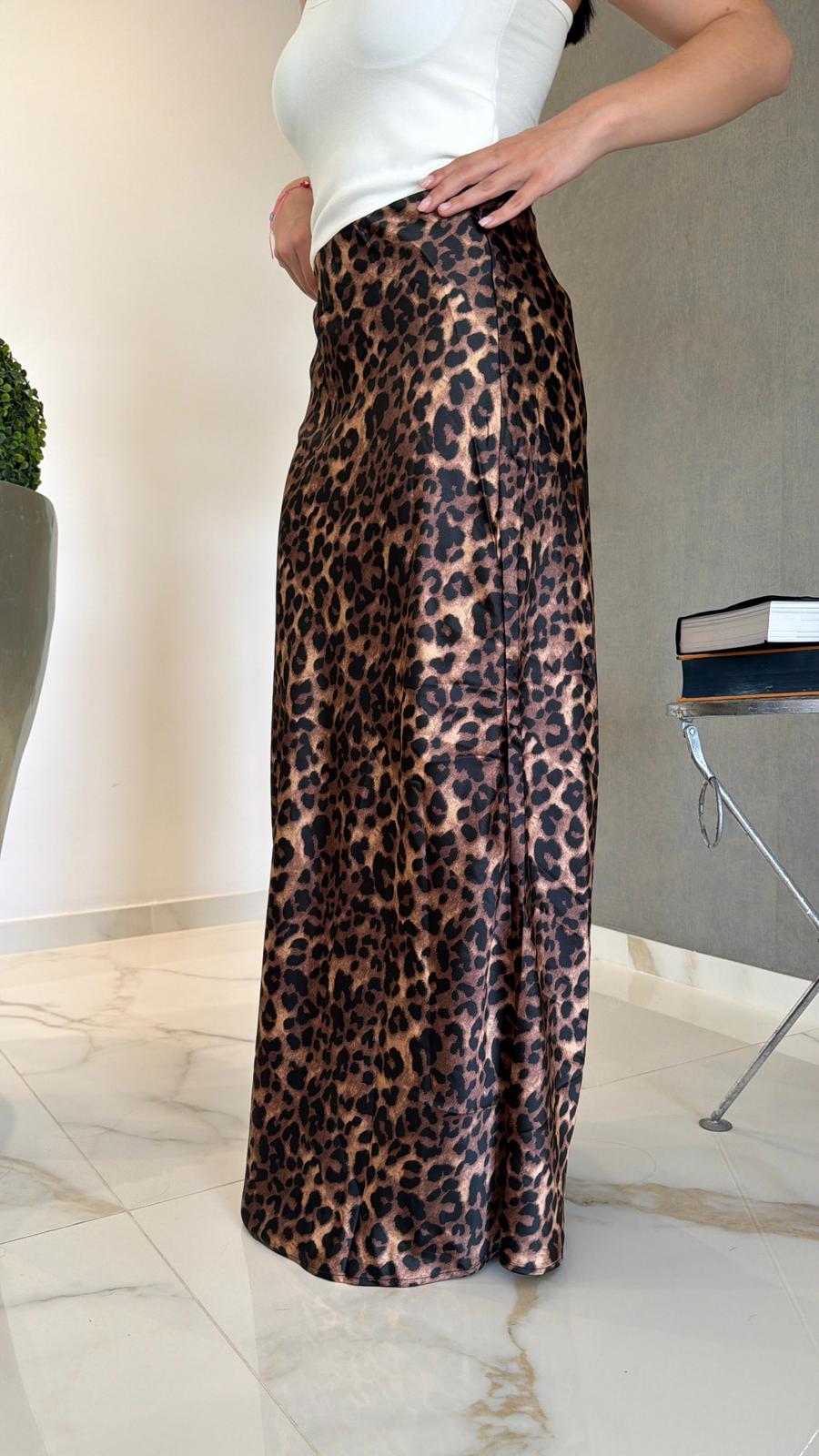 Long skirt maculata