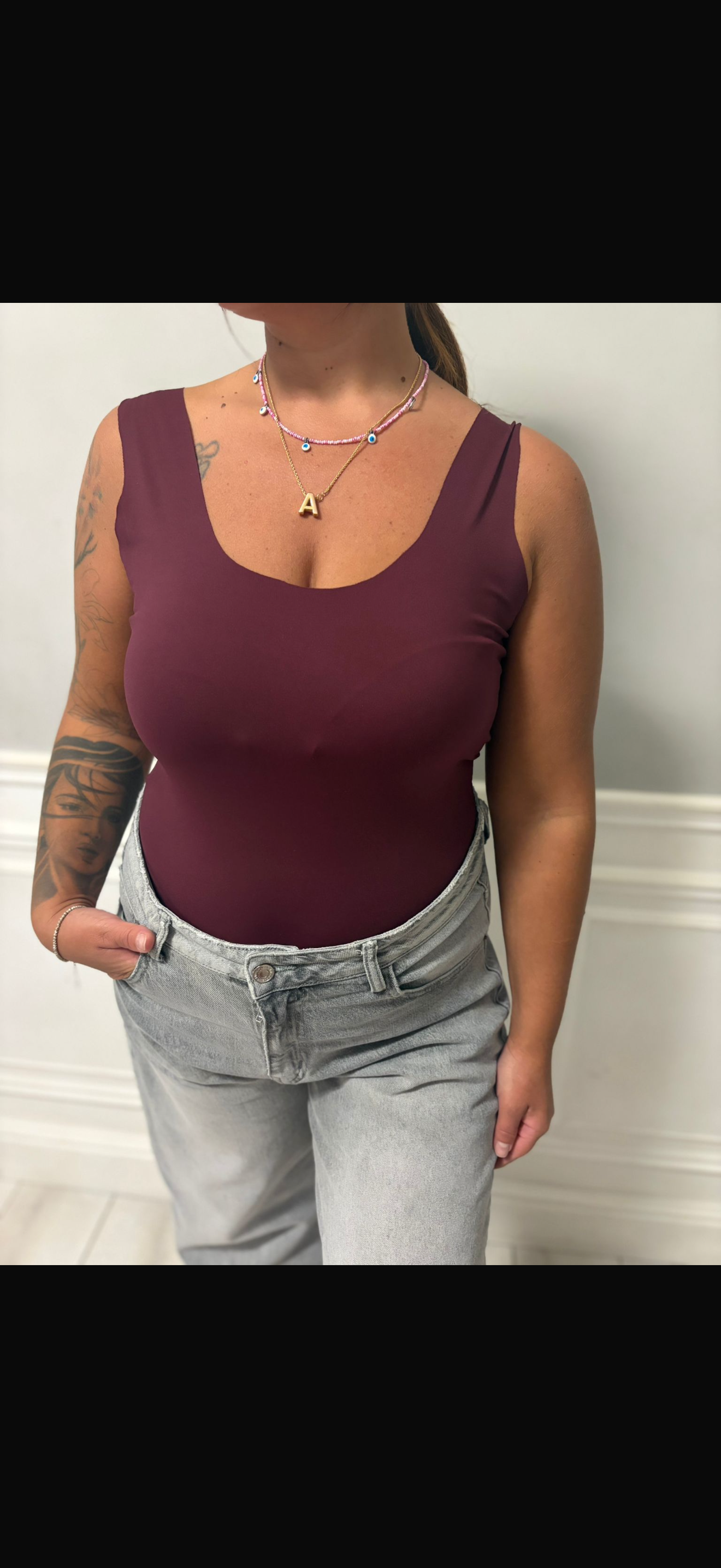Body bordo curvy