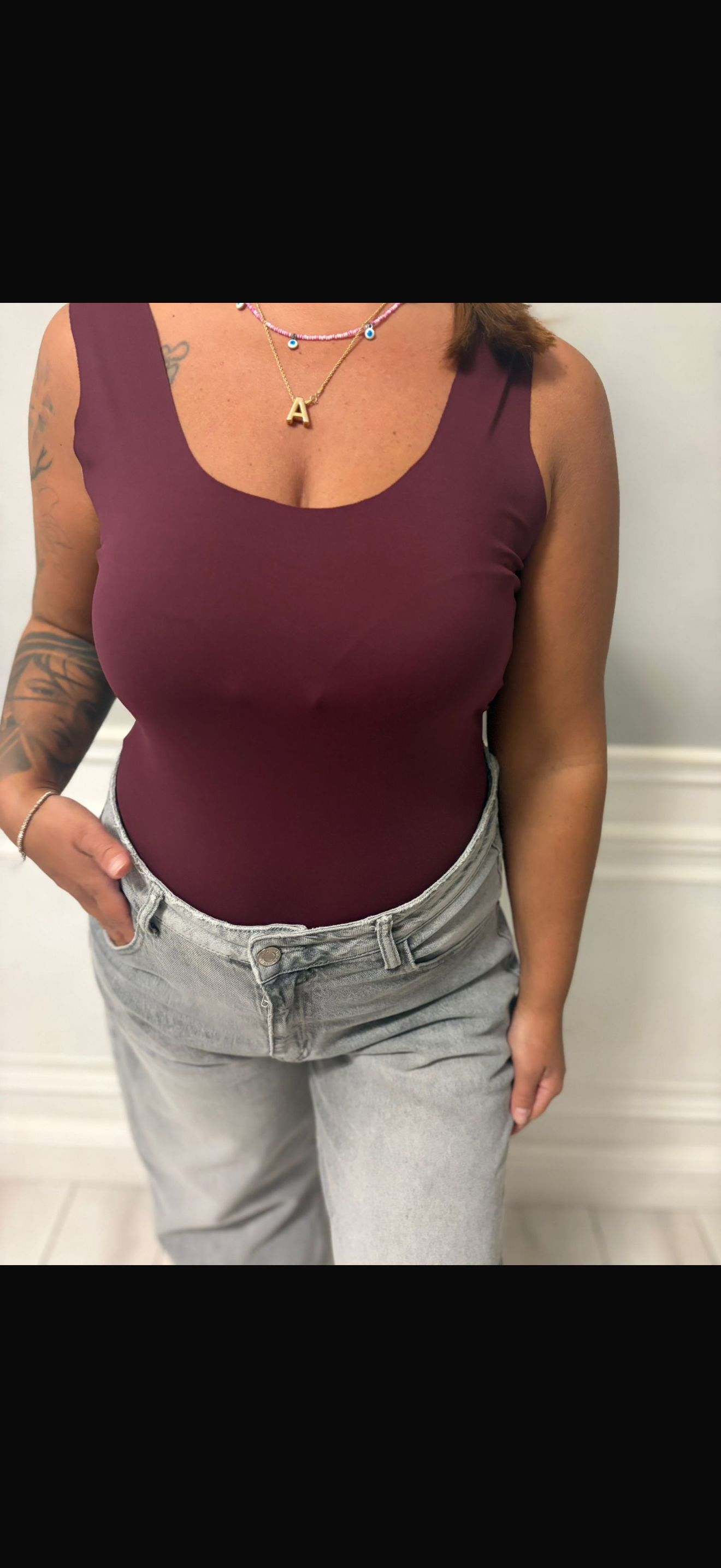 Body bordo curvy