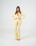 Tailleur tre pezzi giallo