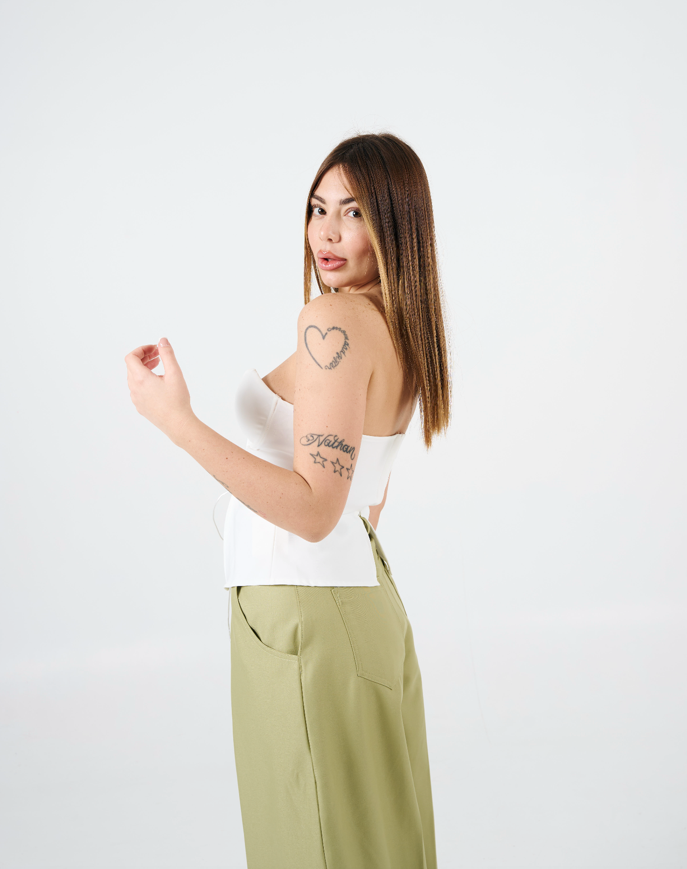 Corsetto bianco