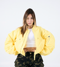 Bomber over yellow